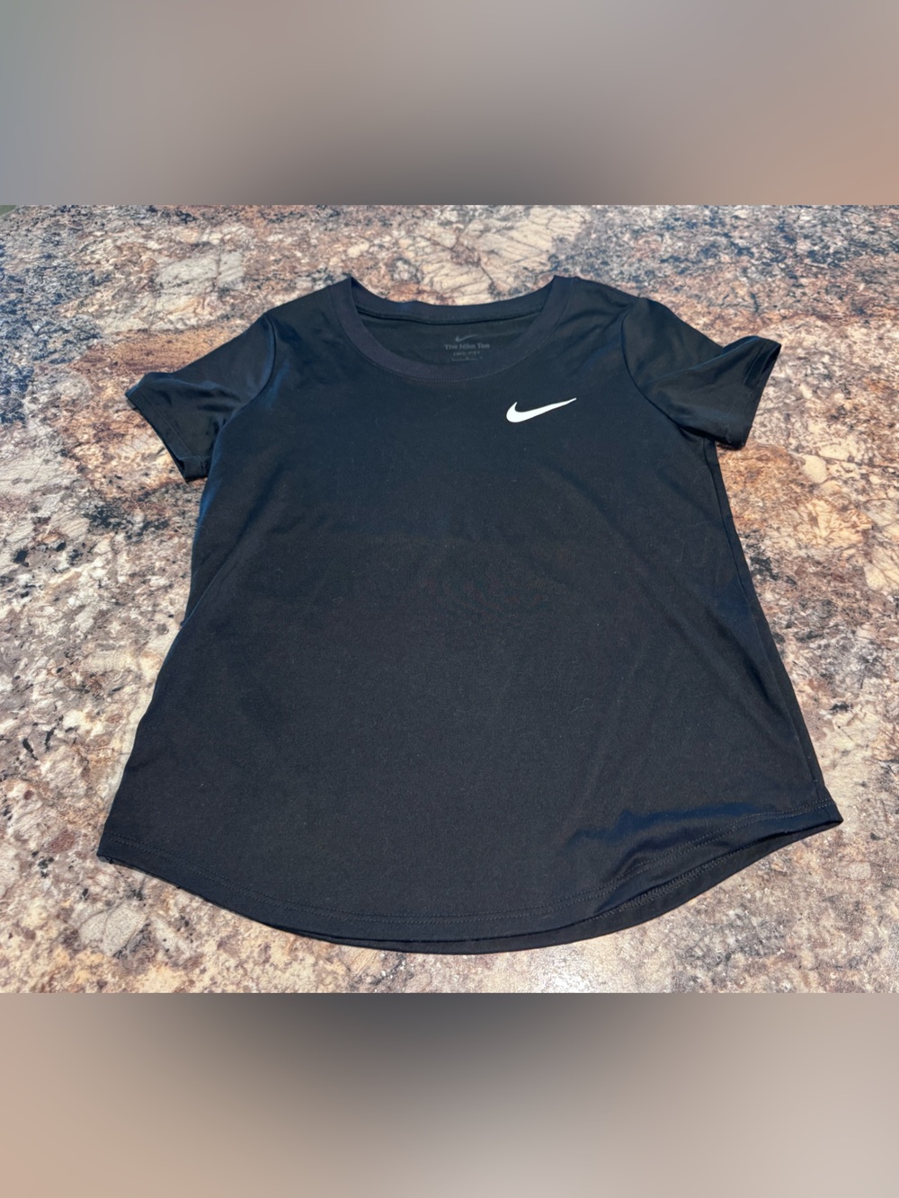 Nike Girl’s Black Dri-FIT Short Sleeve Tee